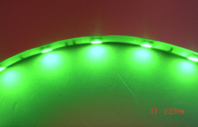 12V 90CM 36PCS green 5050 smd led strip