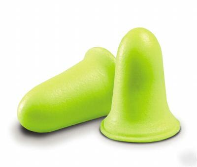 200 pairs eâ€¢aâ€¢rsoftâ„¢ fx shaped earplugs earsoft nrr 33