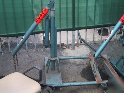 500# ruger counterweighted crane 