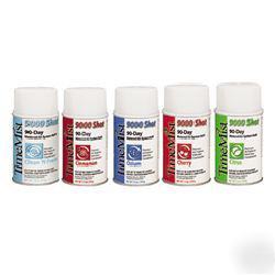9000 shot metered air freshener refills- ozium