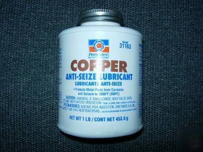 Anti seize lube hinges gears chains sprockets cables 