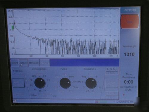 Exfo ftb-300 sm otdr ftb-7323B vfl power meter ftb-3922