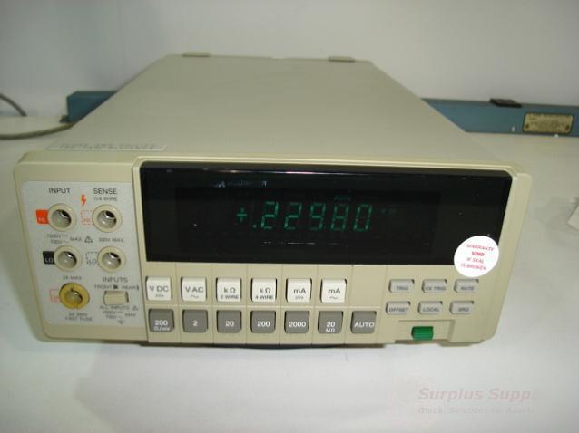 Fluke 8840A multimeter ieee-05 ac-09