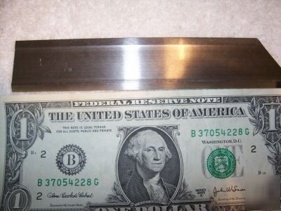 Machinist toolmakers beveled straight edge, tools