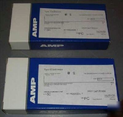 Tyco electronics spring clips 553534-1 50 per bag
