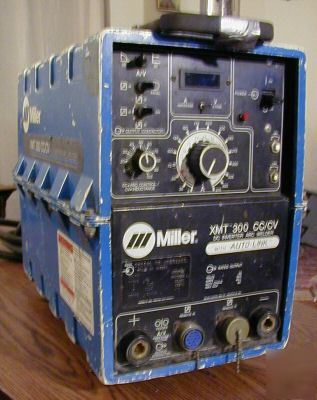  miller xmt 300 cc/cv inverter mig tig stick welder 