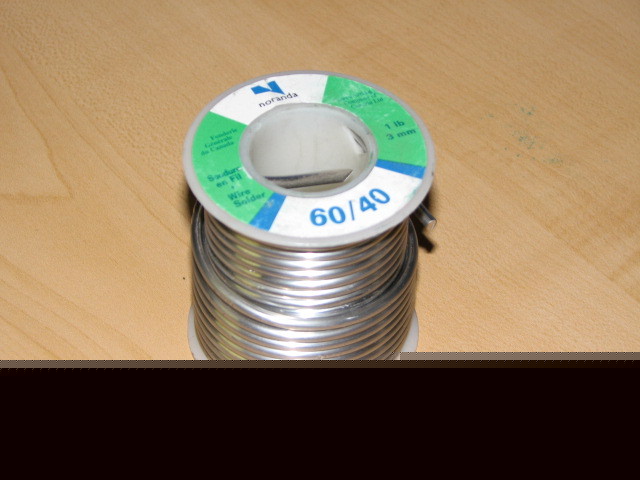 1LB solder roll quallity normanda 60/40 stained glass