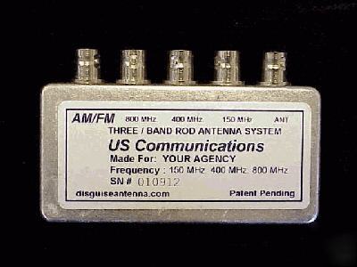 2008 ford superduty diesel pickup disguised vhf antenna