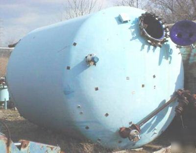 5000 gallon glass lined tank by pfaudler