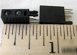 Clear green dual leds in holders subminiature led (40)
