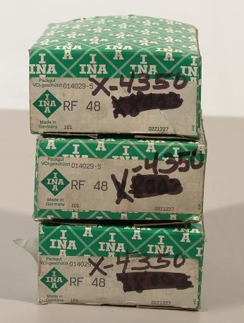Ina bearing rf 48 lot of 3 