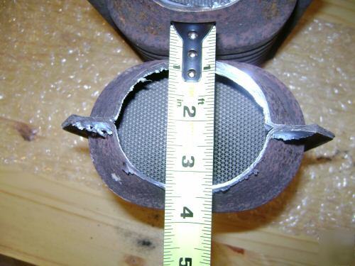 Scrap converter chrysler platinum rhodium solid full