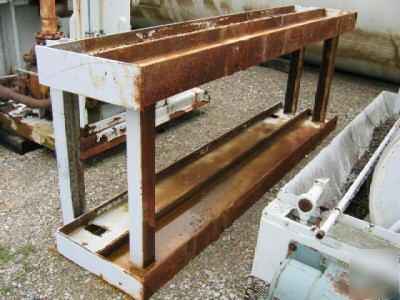 Used 3â€™ dia x 6â€™ l komline vacuum drum filter (8000)
