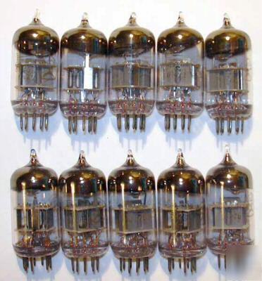 6N23P = E88CC = 6DJ8 double triode tubes lot of 10