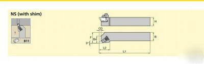 Kennametal lathe tool holder nsr-854D