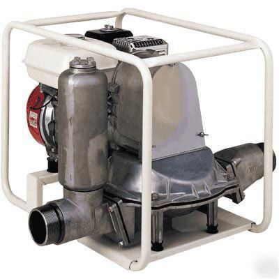 Sludge pump commercial - 2000 gph - 5.5 hp honda engine