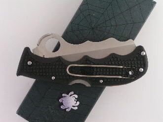 Spyderco assist w/carbide tip ~ emergency knife tool ~