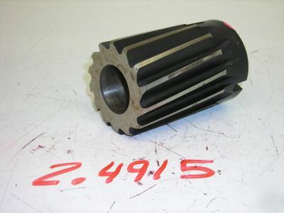 2.4915 resharpened shell reamer lh spiral rh cut hss