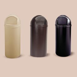 25 gallon marshal classic container-rcp 8170-88 bla