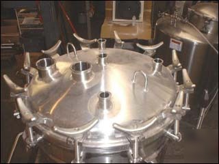 250 liter feldmeier jacketed tanks, sanitary s/s-16998