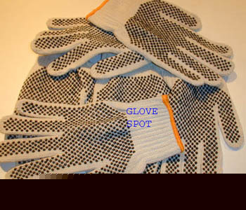 30 pr double sided dot grip work glove chore medium $55