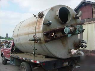 3000 gal stainless steel mix tank-20158