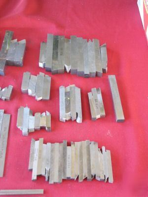Lathe partoff tool toolbits cobalt high speed 