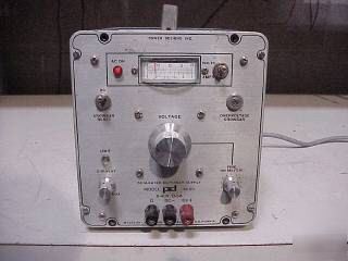 Power designs #4050 regulated dc power supply 