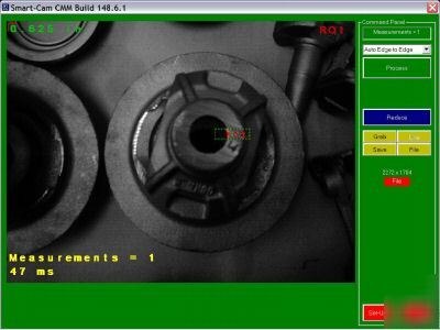 Smart-cam cmm on-screen measurement software