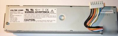 Voltek power supply +5V @ 3.7A, +12V @ .6A, -5V @ .05A