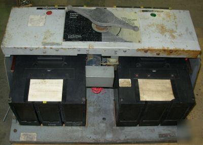 Westinghouse circuit breakers w/ transfer switch 2000A