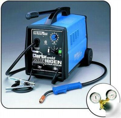 Clarke 220V 180 amp 180EN mig welder w\ 10/2 year warr