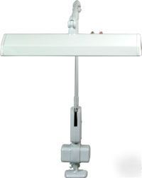 Dazor 134A3 3 bulb clamp on lamp for jewelers 