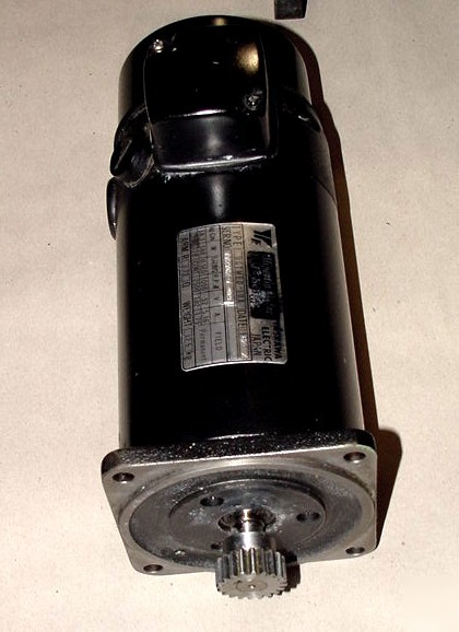Cnc parts, yaskawa (yasnac) minertia dc servo