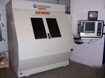 Sealed CO2 laser convergent energy diamond 84 225WATTS