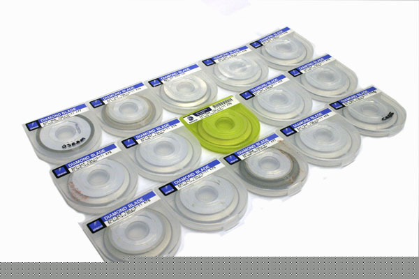 Lot of 15 disco diamond blade precision dicing wheel