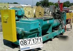 Used: bonnot forming extruder with cutter, model 10PREF