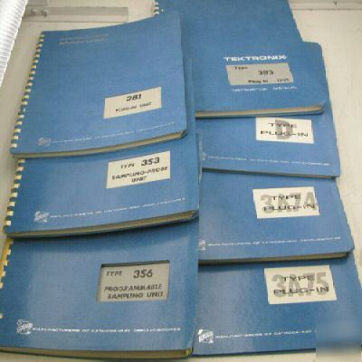 Tektronix multiple plug-in unit instruction manual