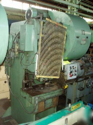 32 ton heim open back gap frame press #24574