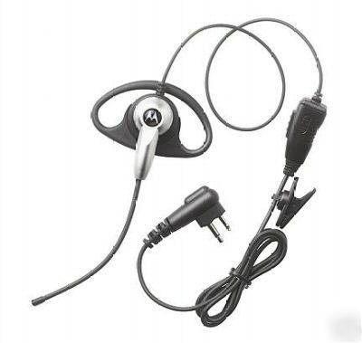 Motorola radius CP200 earpiece with swivel boom mic
