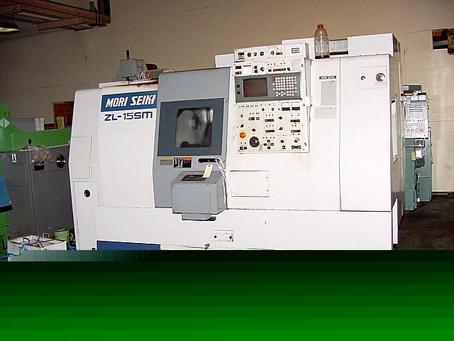 1995 mori-seiki zl-15SMC 5 axis cnc lathe w/fanuc 16TT