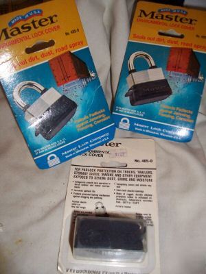 3 bnip master lock co #405-d padlock cover 5 6 17 27 28