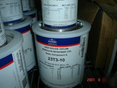 Akzo nobel teflon abrasion resistant aviation paint