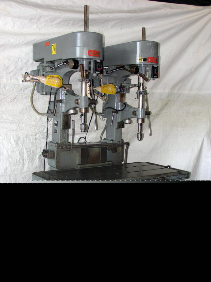 Allen 2-spindle drilling machine 2 spd 1978