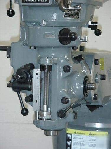 Bridgeport 2J milling head 2HP factory re-manufactured