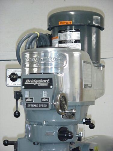 Bridgeport 2J milling head 2HP factory re-manufactured