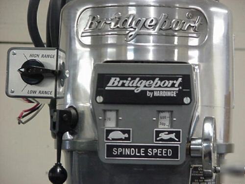 Bridgeport 2J milling head 2HP factory re-manufactured