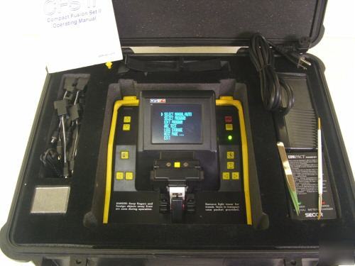 Corning siecor cfs ii compact fusion splicer sm mm
