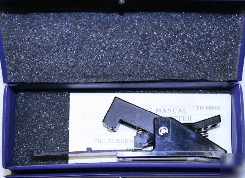 Corning siecor cfs ii compact fusion splicer sm mm