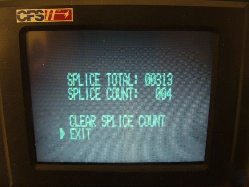 Corning siecor cfs ii compact fusion splicer sm mm